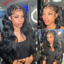 13x4 4x4 Lace Frontale Body wave Perruque Cheveux Humains - SHINE HAIR