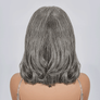 7x5 Glueless Salt & Pepper Bob Short Layered Wavy Wig