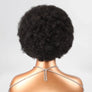 13x4 Lace Frontal Afro Kinky Curly Super Bounce Bob Human Hair Wig