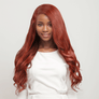 Shine Hair 13x4 Glueless Reddish Brown Color Body Wave Wig