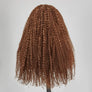 Shine Hair Wig 9x6 Glueless Chocolate Brown Color Kinky Curly Wig
