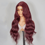 Shine Hair 9x6 Glueless 99J Color Pre-All Body Wave Wig