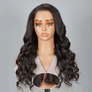 9x6 Glueless C Part Pre-bleached Body Wave 3s Wear Wig