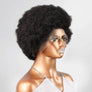 13x4 Lace Frontal Afro Kinky Curly Super Bounce Bob Human Hair Wig