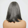 7x5 Glueless Layer Salt & Pepper Color Bob Wig Straight