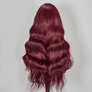 Shine Hair 9x6 Glueless 99J Color Pre-All Body Wave Wig