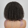 Shine Hair Wig for Beginners Glueless Kinky Curly Bob Wig With Bangs