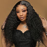 5x5 Glueless Wig Wear Go Brazilian Curly Deep Wave Human Hair