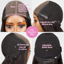 5x5 Glueless Wig Wear Go Brazilian Curly Deep Wave Human Hair