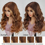 Shine Hir Wig 9x6 Glueless Honey Brown Color Ready To Go Body Wave Wig