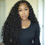 30-40in Long Wig HD Lace 13x6 Lace Front Wig Curly Deep Wave Undetected Lace Frontal