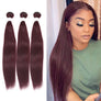 #99J Colored Straight Virgin Hair Extension Bundle Deal
