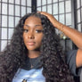 30-40in Long Wig HD Lace 5x5 Closure Wigs Deep Wave Brazilian Virgin Hair
