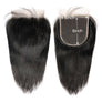 6x6 Closure Swiss Lace Straight Uprocessed Human Virgin Hair