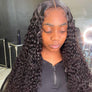 30-40in Long Wig HD Lace 5x5 Closure Wigs Water Wave Brazilian Virgin Hair