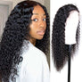 Curly Deep Wave 13x6 Lace Front Wig Virgin Hair Glueless Pre-plucked Hairline Upgraded 2.0