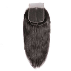 CEXXY Hair 4*4 Brazilian Hair Lace Closure Straight - cexxyhair.com