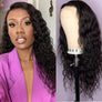 Cexxy Hair Natural Wave 13X4 Fake Scalp Wig Virgin Hair Invisible Knot Lace Front Wig