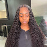 30-40in Long Wig HD Lace 5x5 Closure Wigs Water Wave Brazilian Virgin Hair