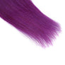 Purple Color Straight Virgin Hair Extension Bundle Deal