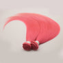 Pink Colored Hair Straight Extension Bundle Deal Cexxy Virgin Hair