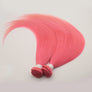 Pink Colored Hair Straight Extension Bundle Deal Cexxy Virgin Hair