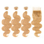 #27 Colored Body Wave Virgin Hair Extension Bundle Deal