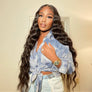 30-40in Long Wig HD Lace 5x5 Closure Wigs Loose Deep Wave Brazilian Virgin Hair