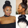 Straight 360 Lace Wig Pre Plucked With Baby Hair Human Hair Wigs
