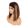 #4/27 Color Bob Wigs Straight 13*4 Lace Front Pre-plucked Hairline