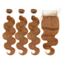 Cexxy Virgin Hair #30 Colored Hair Extension Body Wave Bundle Deal