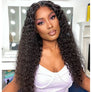 Curly Deep Wave 6*6 Lace Closure Wig Pre-plucked Brazilian Human Hair Lace Wig