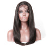 Cexxy Hair Straight 13X4 Fake Scalp Wig Virgin Hair Invisible Knot Lace Front Wig