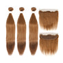 Cexxy Virgin Hair #30 Colored Hair Extension Straight Bundle Deal