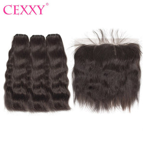 CEXXY Raw Indian Hair Natural Straight Bundle Deal - cexxyhair.com