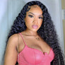 30-40in Long Wig HD Lace 13x4 Lace Front Wig Water Wave Undetected Lace Frontal