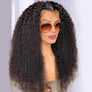 360 Kinky Curly Lace Frontal Wig Pre-Plucked 100% Virgin Human Hair Wigs