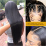 9A Straight 13x6 Lace Front Wig Virgin Human Hair Transparent Wig Upgraded 2.0