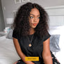 9A Kinky Curly 13x6 Lace Front Wig Virgin Hair Pre-plucked Hairline Upgraded 2.0