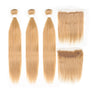 #27 Color Straight Virgin Hair Extension Bundle Deal