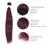 #99J Colored Straight Virgin Hair Extension Bundle Deal