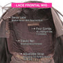 CEXXY Hair 180% Human Hair Wig Lace Front Wig Kinky Straight - cexxyhair.com