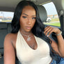 Transparent Lace 6x6 Closure Wigs Body Wave Brazilian Virgin Hair 180% Density