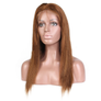 #30 Colored Straight Human Hair Lace Wig 180% Density