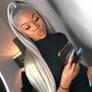 Silver Color Straight Virgin Hair Extension Bundle Deal