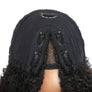 Curly V Part Wig 250% Density 18inch No Glue Upgrade V Part Wig For Women