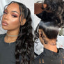 CEXXY Hair 360 Real HD Lace Frontal Wig Natural Wave Human Virgin Hair