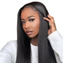 9A Straight 13x6 Lace Front Wig Virgin Human Hair Transparent Wig Upgraded 2.0