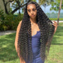 30-40in Long Wig HD Lace 13x4 Lace Front Wig Curly Deep Wave Undetected Lace Frontal