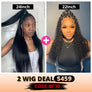 2 Wig Deal 360 Full Lace Front Wig
